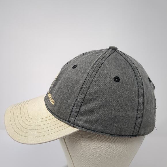 Hilton Head Island Baseball Cap Gray One Size Adjustable Embroidered 6 Panel - Picture 3 of 9